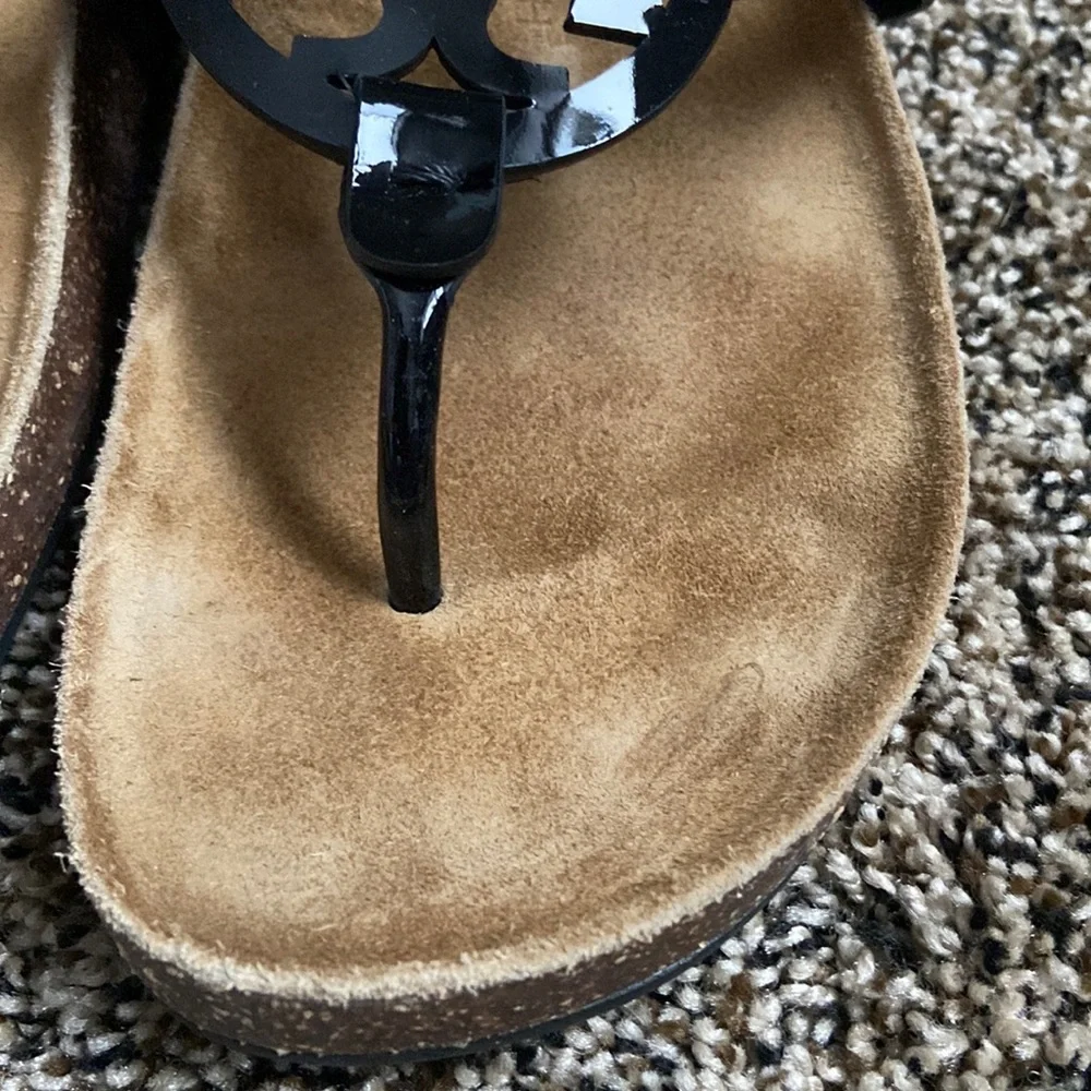 Tory Burch Black Miller Cloud Sandal, worn once